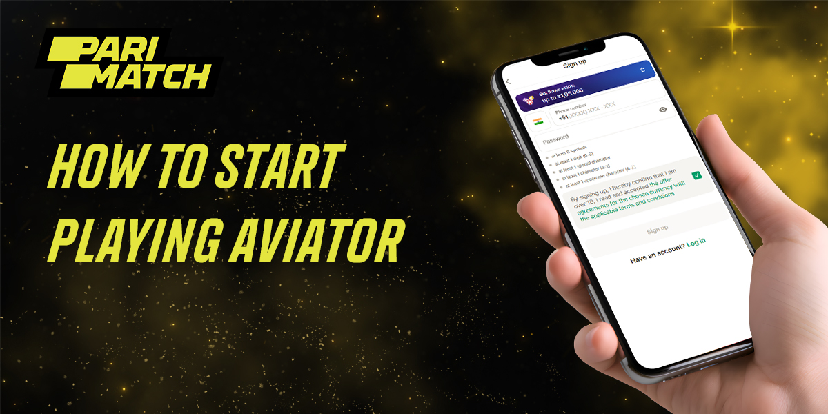 Register and start playing Aviator on Parimatch India